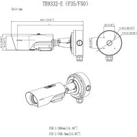 VIVOTEK TB9332-E(50MM) IP-Thermal Kamera