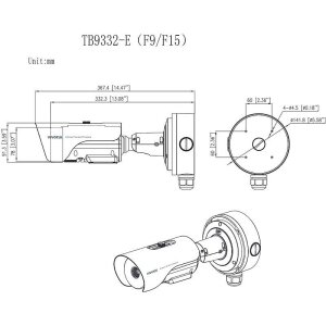 VIVOTEK TB9332-E(9MM) IP-Thermal Kamera