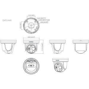 VIVOTEK TT9333-E(3.5MM) IP-Thermal Kamera