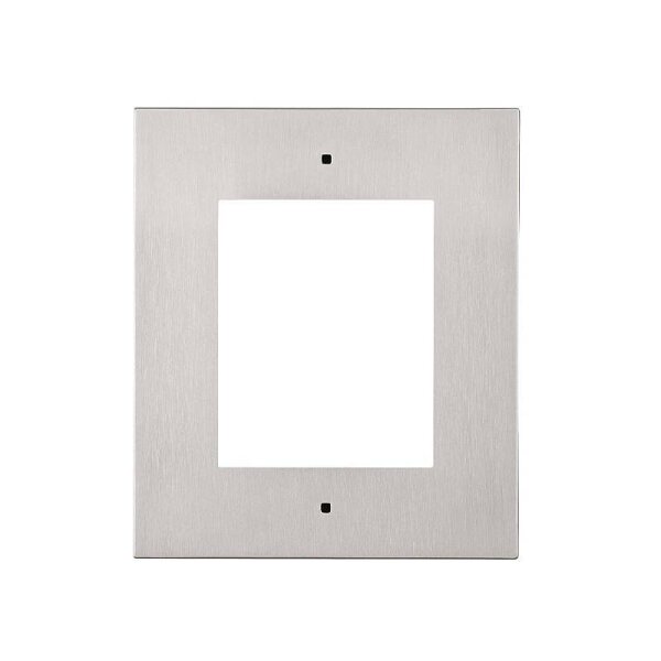 2N IP Verso Frontblende für UP, 1 Modul, silber