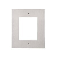 2N IP Verso Frontblende für UP, 1 Modul, silber