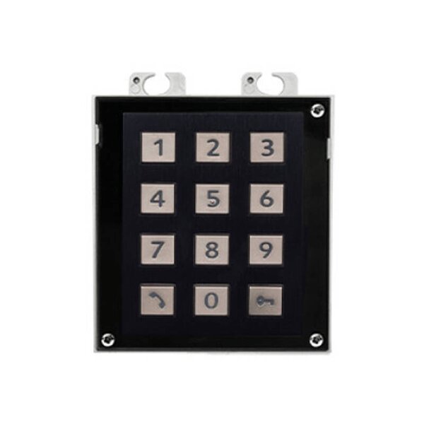2N IP Verso Numerisches Tasten Modul, schwarz