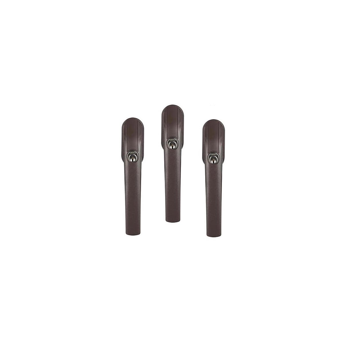 3er Set Abus FG300 B abschließbarer Fenstergriff