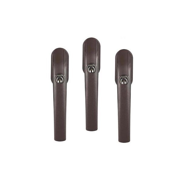 3er Set Abus FG300 B abschließbarer Fenstergriff