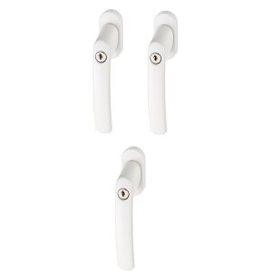 3er Abus FG200 W AB208 Fenstergriff abschließbar