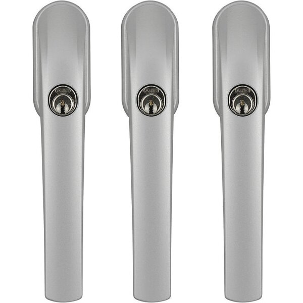 3er Set Abus FG300 S Fenstergriff abschließbar
