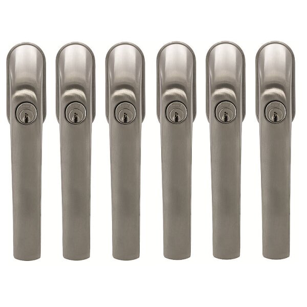 6er Set Abus FG300 ER abschließbarer Fenstergriff