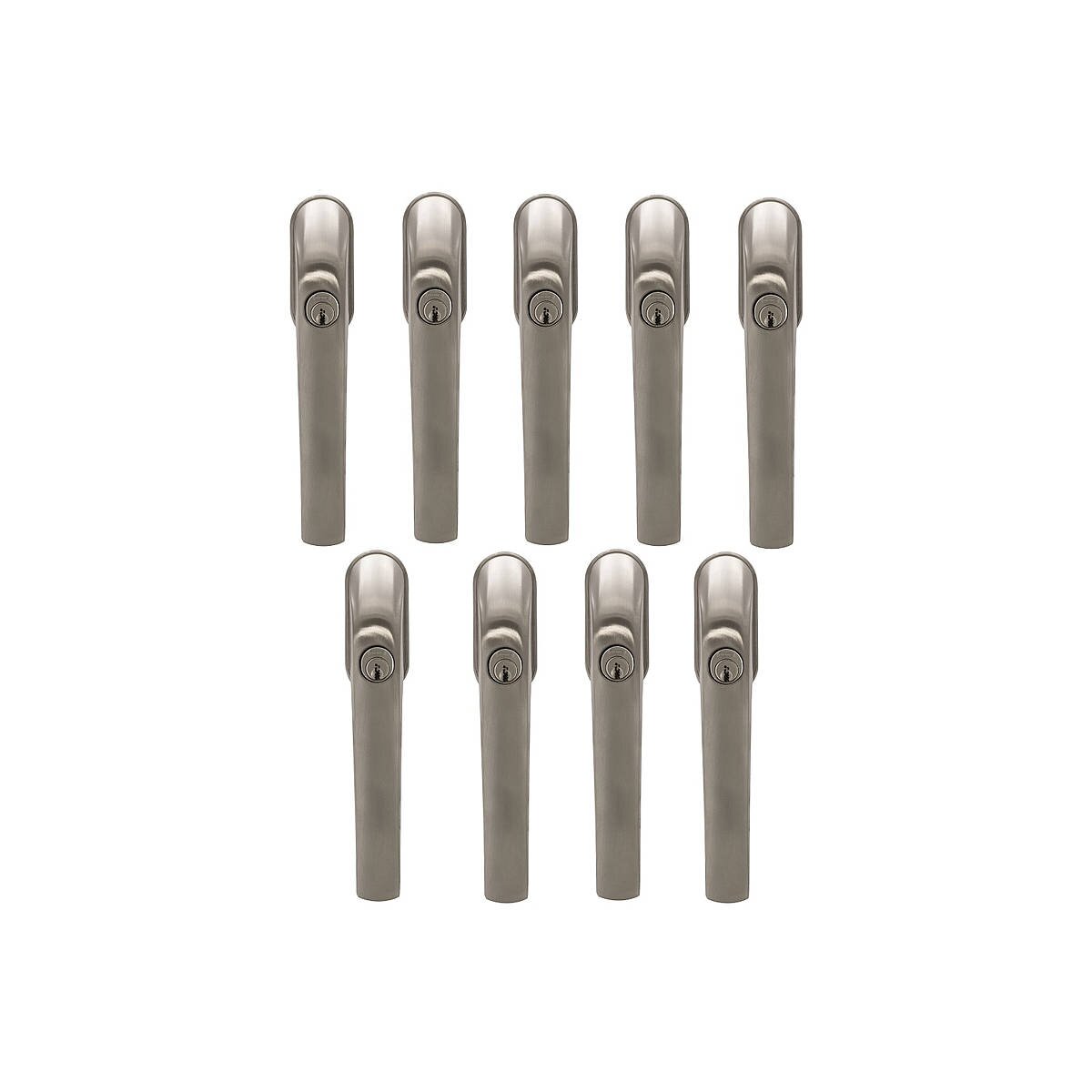 9er Set Abus FG300 ER abschlie&szlig;barer Fenstergriff