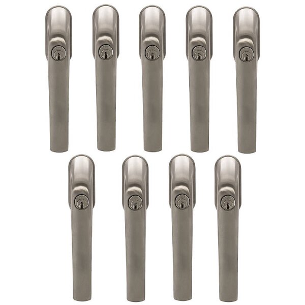 9er Set Abus FG300 ER abschließbarer Fenstergriff