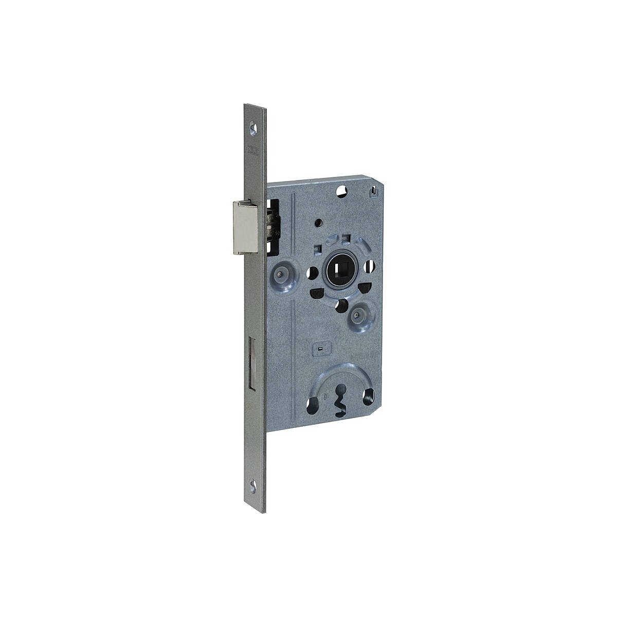 Abus ES BB2 L S 55 72 24 Einsteckschloss, silber