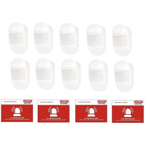 10er Set ABUS Smartvest Pro Funk-Bewegungsmelder