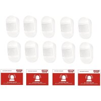 10er Set ABUS Smartvest Pro Funk-Bewegungsmelder