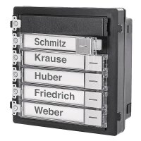 ABUS TVHS20020S Klingeltasten-Modul (6 Tasten)