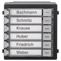 ABUS TVHS20020S Klingeltasten-Modul (6 Tasten)