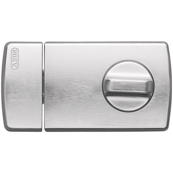 ABUS 2110 S Türzusatzschloss mit Drehknauf, silber