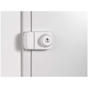 ABUS 7525 W EK Türzusatzschloss f. Schmalrahmentür