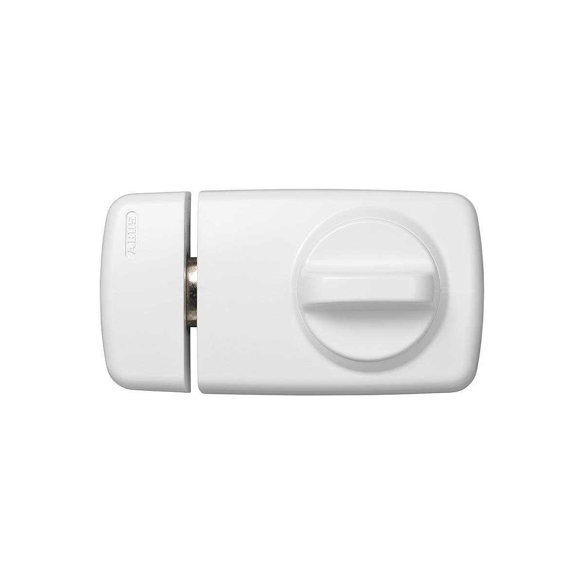 Abus 7010 W EK Türzusatzschloss m. Drehknauf, wei&szlig