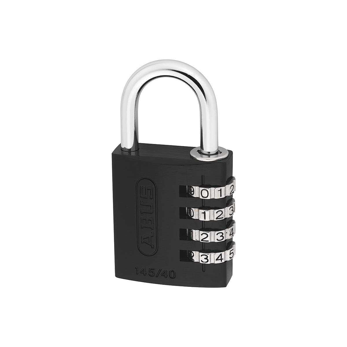 ABUS Aluminium Zahlenschloss 145/40 schwarz