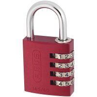 ABUS Aluminium Zahlenschloss 145/40 rot