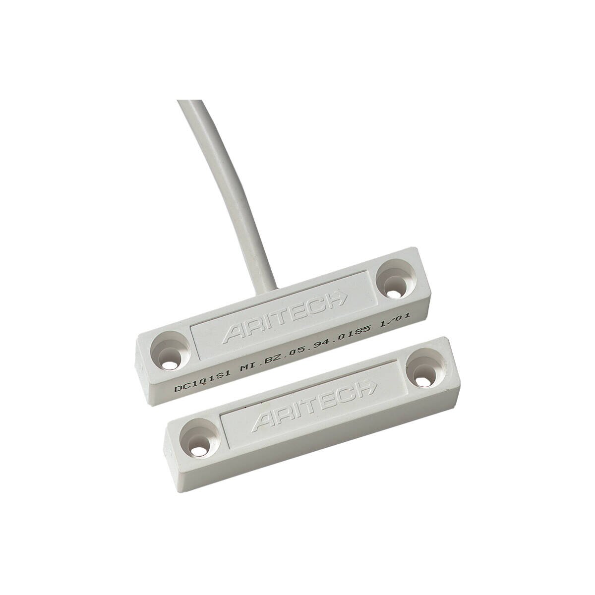Aritech DC101 Magnetkontakt weiß, 2m, Aufbau