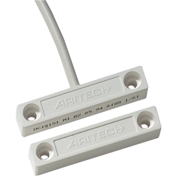 Aritech DC101 Magnetkontakt weiß, 2m, Aufbau