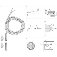 Aritech DC128R4.7 Einbaumagnetkontakt, weiß, VdS-C