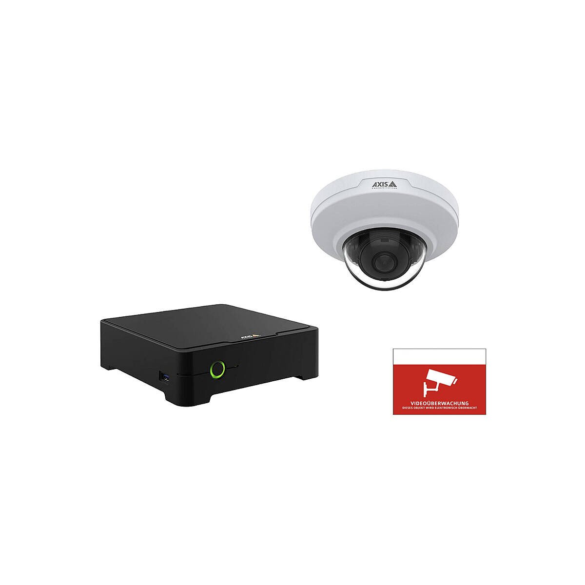 AXIS Set 1x M3085-V + Rekorder 4TB box