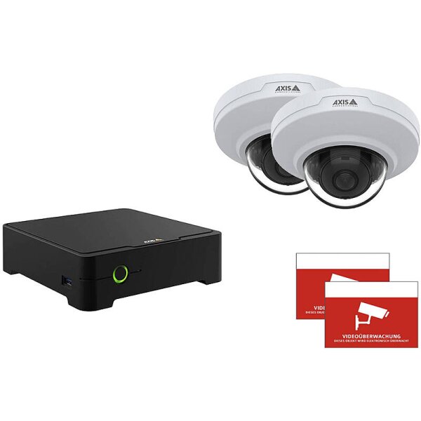 AXIS Set 2x M3085-V + Rekorder 4TB