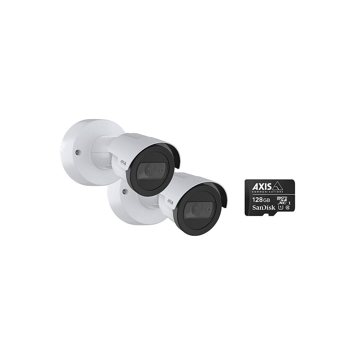 AXIS Set 2x M2035-LE + 2x 128GB SD-Karte box