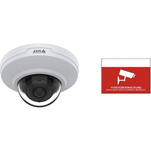 AXIS Set 1x M3085-V + 1x Videoaufkleber