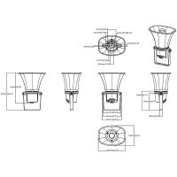 AXIS C1310-E MK II Netzwerk Horn Lautsprecher, 7W