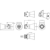 AXIS XC1311 Netzwerk Lautsprecher, 7W, ATEX