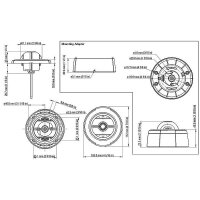 Axis F4005 Sensoreinheit für F-Serie, 12 m