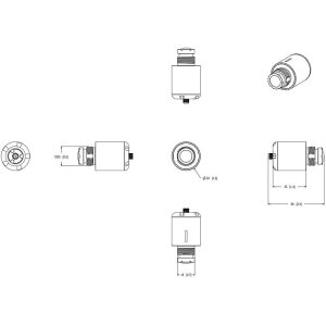 AXIS F2107-RE Sensor Objektiv Einheit 5MP, 8 Stück