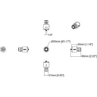 AXIS F2115-R Sensor Objektiv Einheit 1080p, 8 Stk