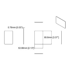 AXIS A4711 Kontaktloser RFID Zutrittskarte, 100Stk