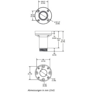 Bosch NDA-U-PMTS Deckenmontageset, 11cm