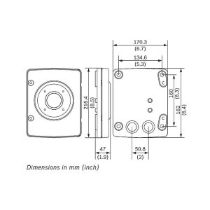 Bosch NDA-U-WMP Montageplatte, für Wandmontage