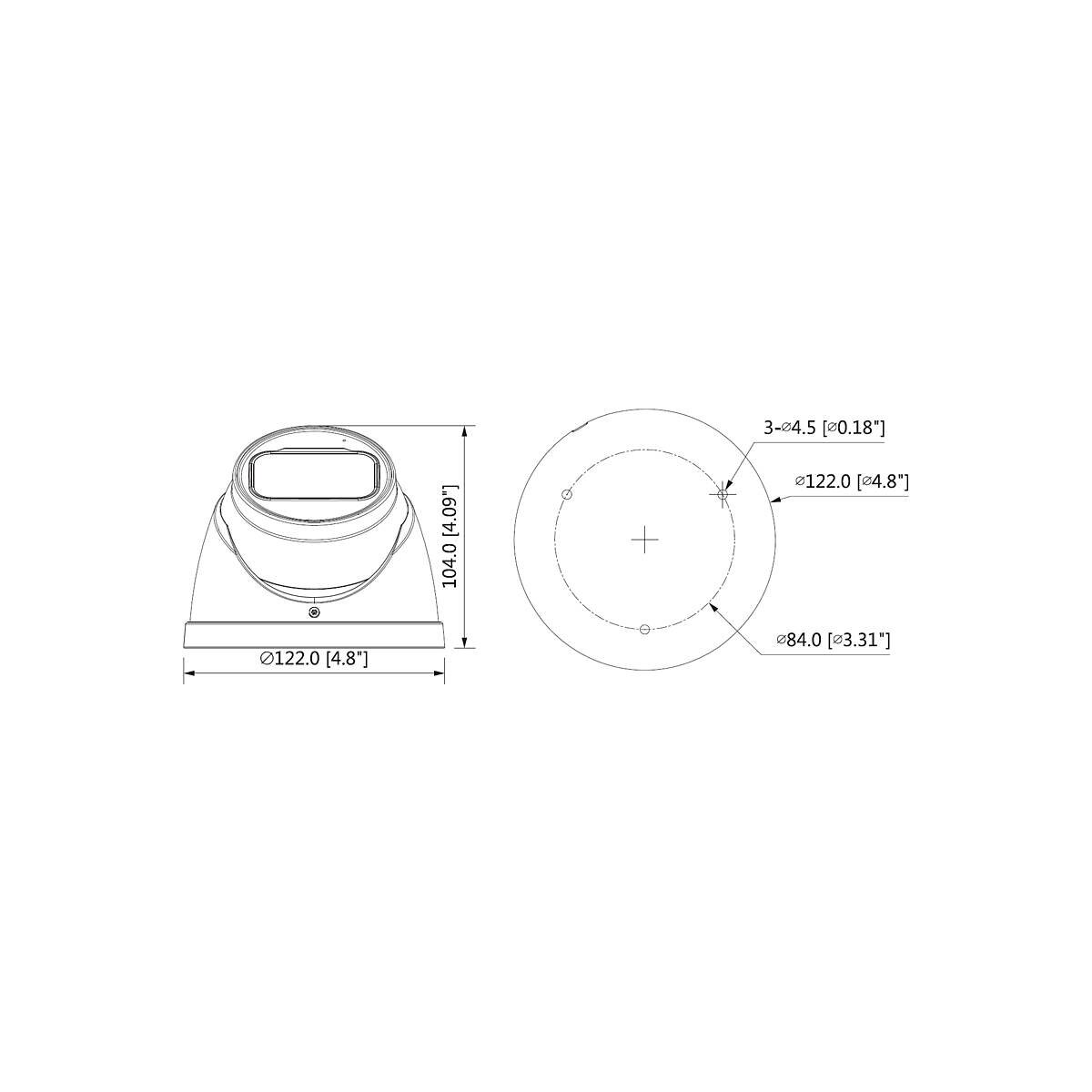 Dahua HAC-HDW2501TP-Z-A-S2 HD Kamera 5MP box