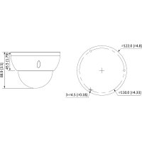 Dahua HAC-HDBW2501RP-Z-S2 HD Kamera 5MP T/N IR