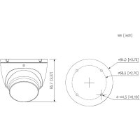 Dahua HAC-HDW1200TLMP-0280B-S6 HD Kamera 1080p T/N