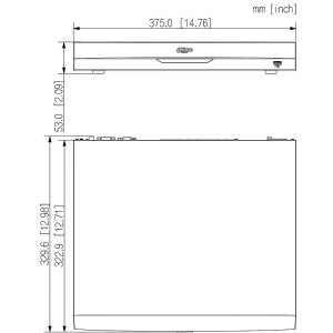 Dahua NVR5216-16P-EI2 16-Kanal NVR, PoE, HDMI/VGA