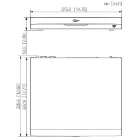 Dahua NVR5216-16P-EI2 16-Kanal NVR, PoE, HDMI/VGA