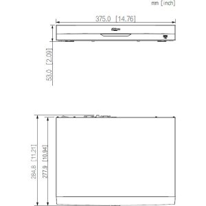 Dahua NVR5208-8P-EI 8-Kanal NVR, PoE, HDMI/VGA