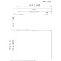 Dahua NVR4104HS-P-EI 4 Kanal NVR PoE, HDMI/VGA