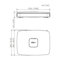 Dahua NVR4108-8P-EI 8 Kanal NVR PoE, HDMI/VGA