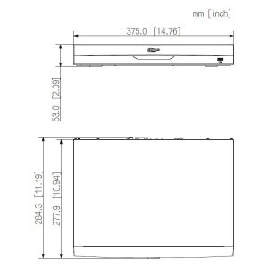 Dahua NVR4204-P-EI 4 Kanal NVR PoE, HDMI/VGA