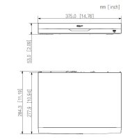 Dahua NVR4204-EI 4 Kanal NVR, HDMI/VGA