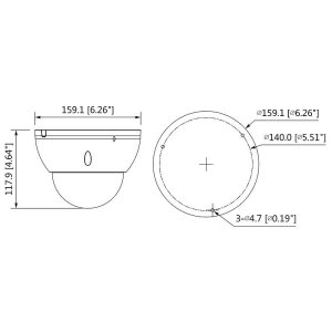Dahua IPC-HDBW5442E-ZE IP-Kamera 4MPx T/N IR PoE