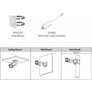 Dahua IPC-HFW5442E-ZE IP-Kamera 4MPx T/N IR PoE